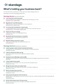 Cover of the free business check PDF