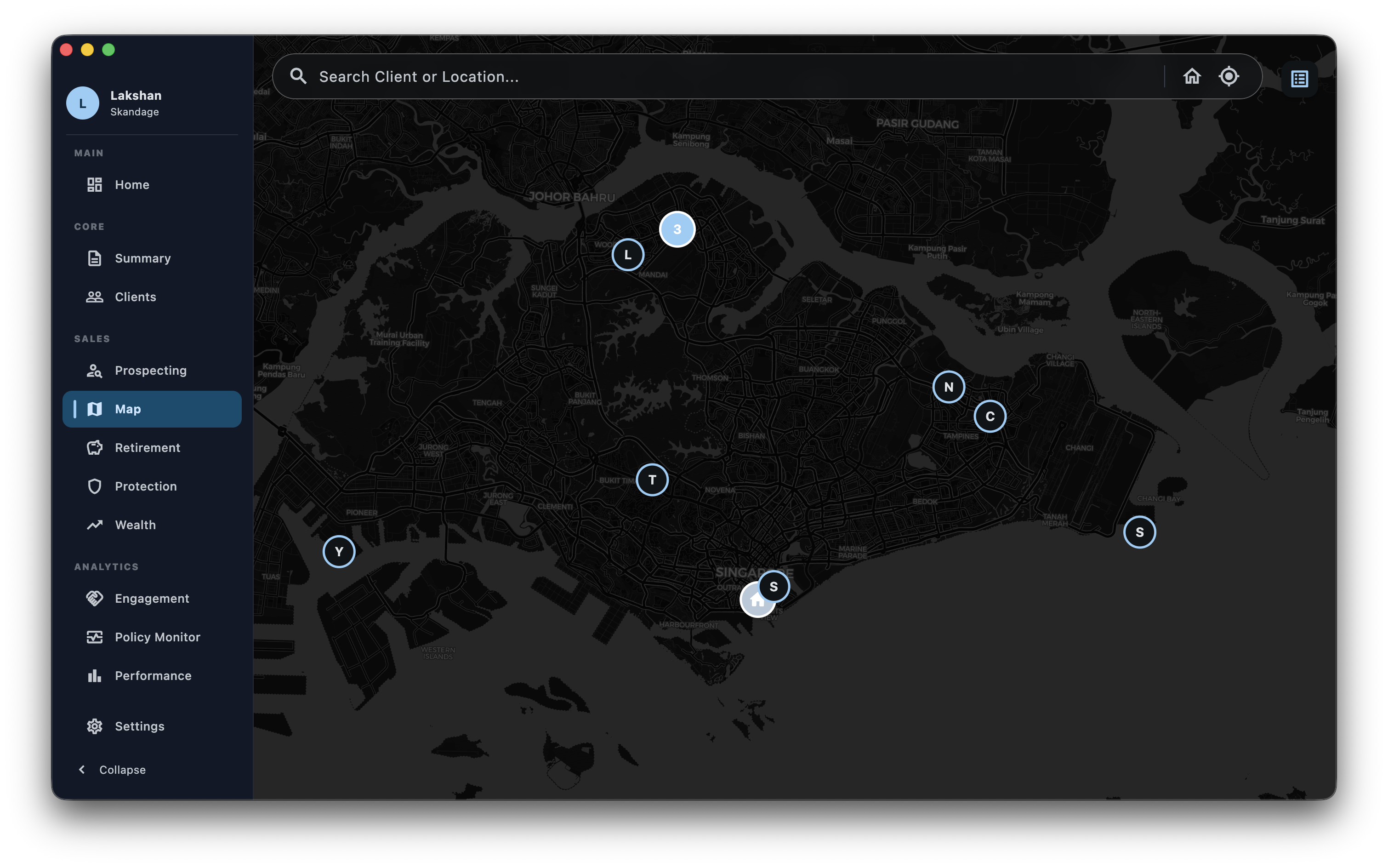Spatial Intelligence Map